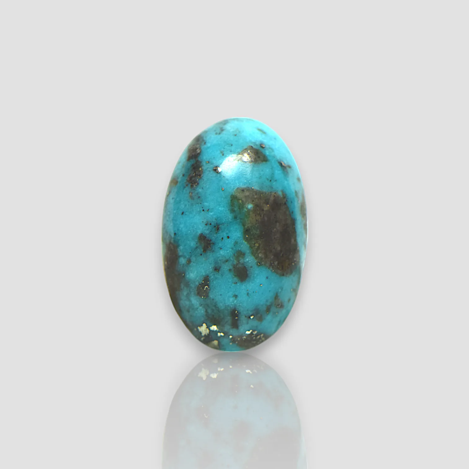Irani Turquoise - 25.98 Carat / AAA-Quality