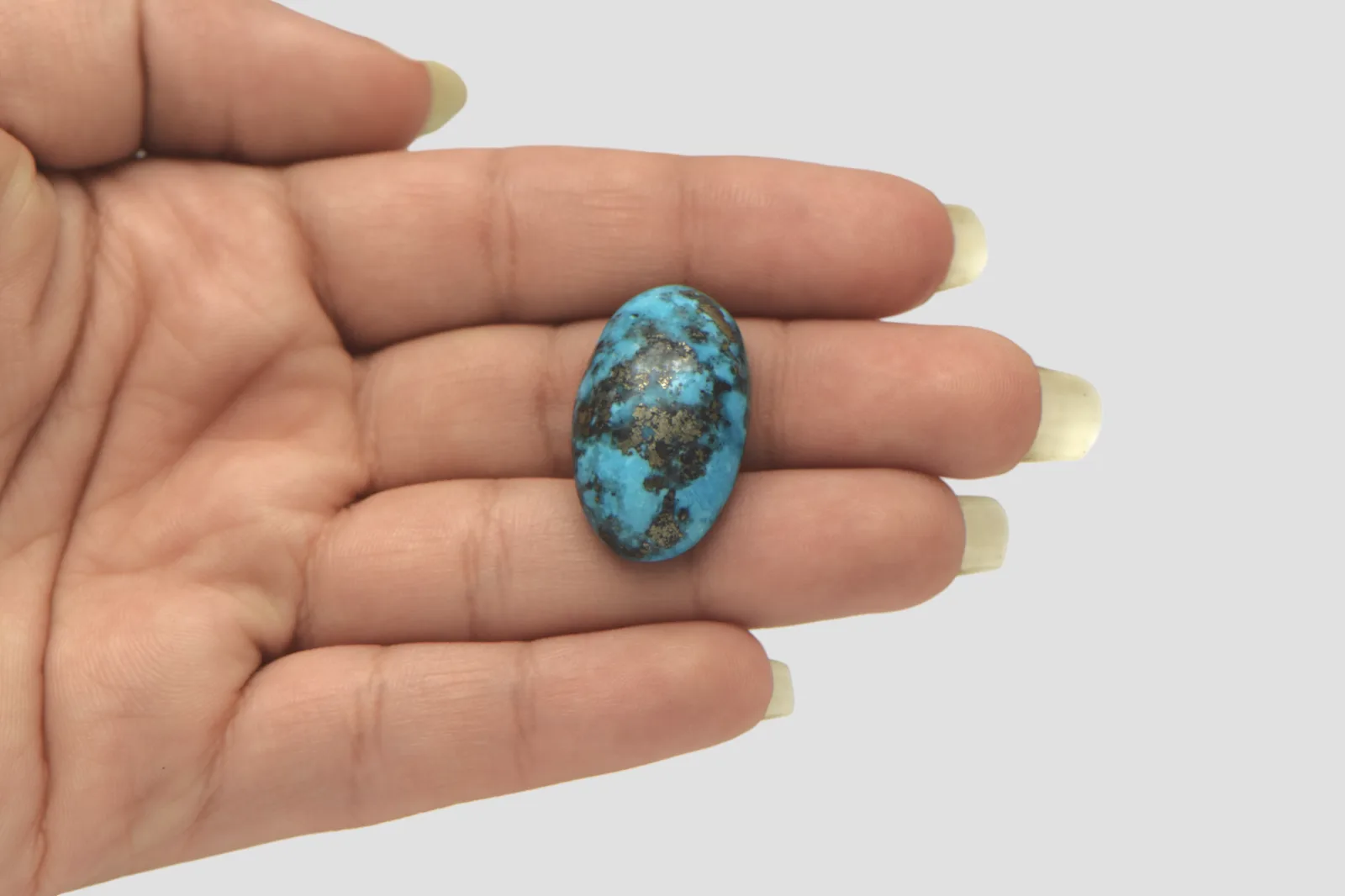 Irani Turquoise - 29.44 Carat / AAA-Quality