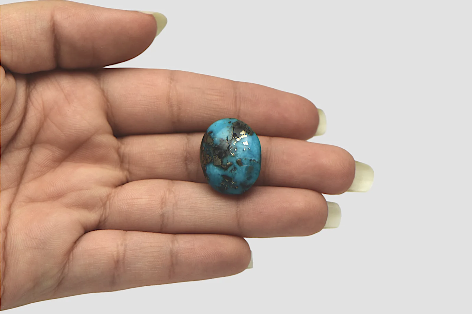 Irani Turquoise - 27.65 Carat / AAA-Quality