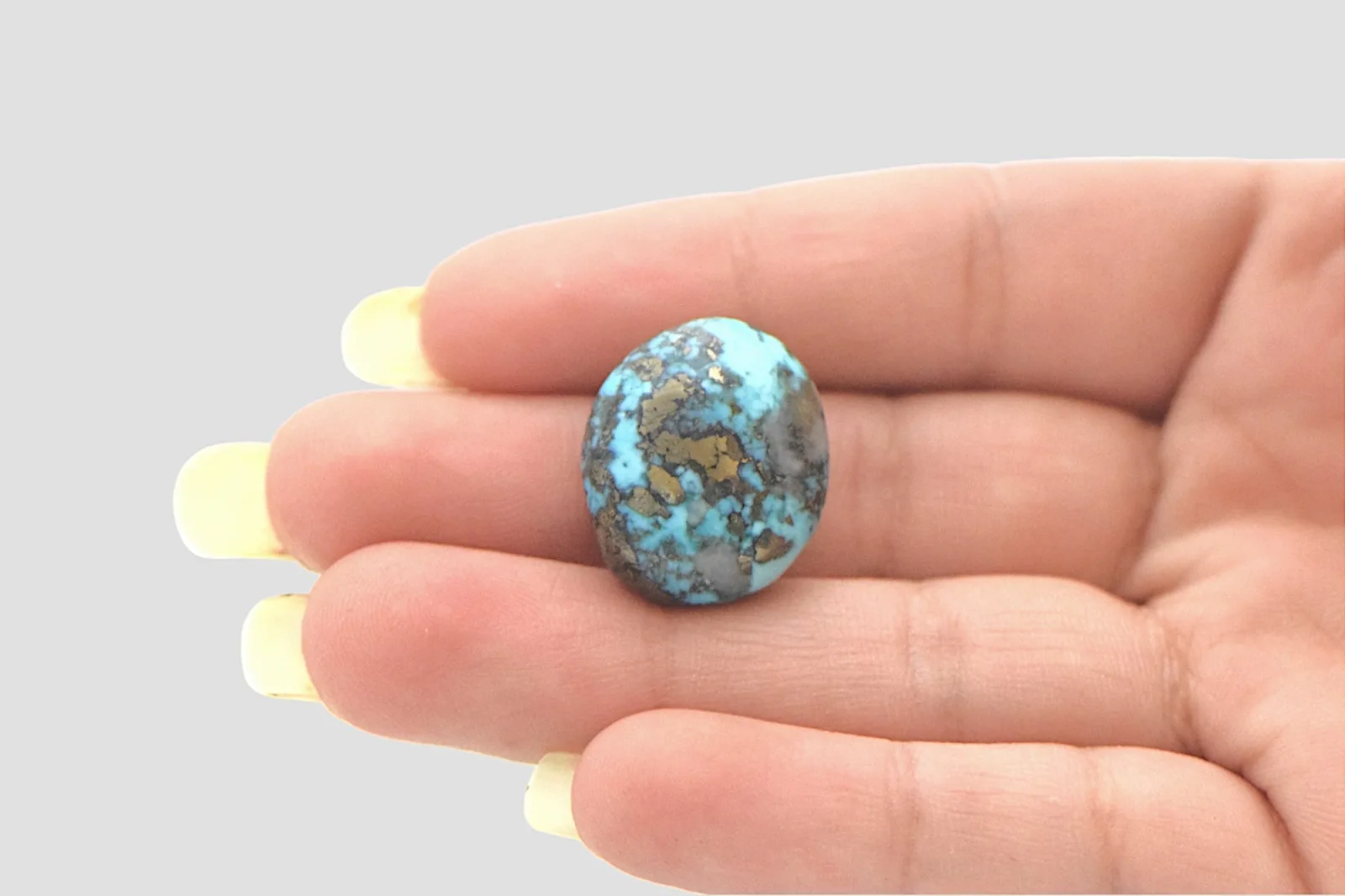 Irani Turquoise - 26.41 Carat / AAA-Quality