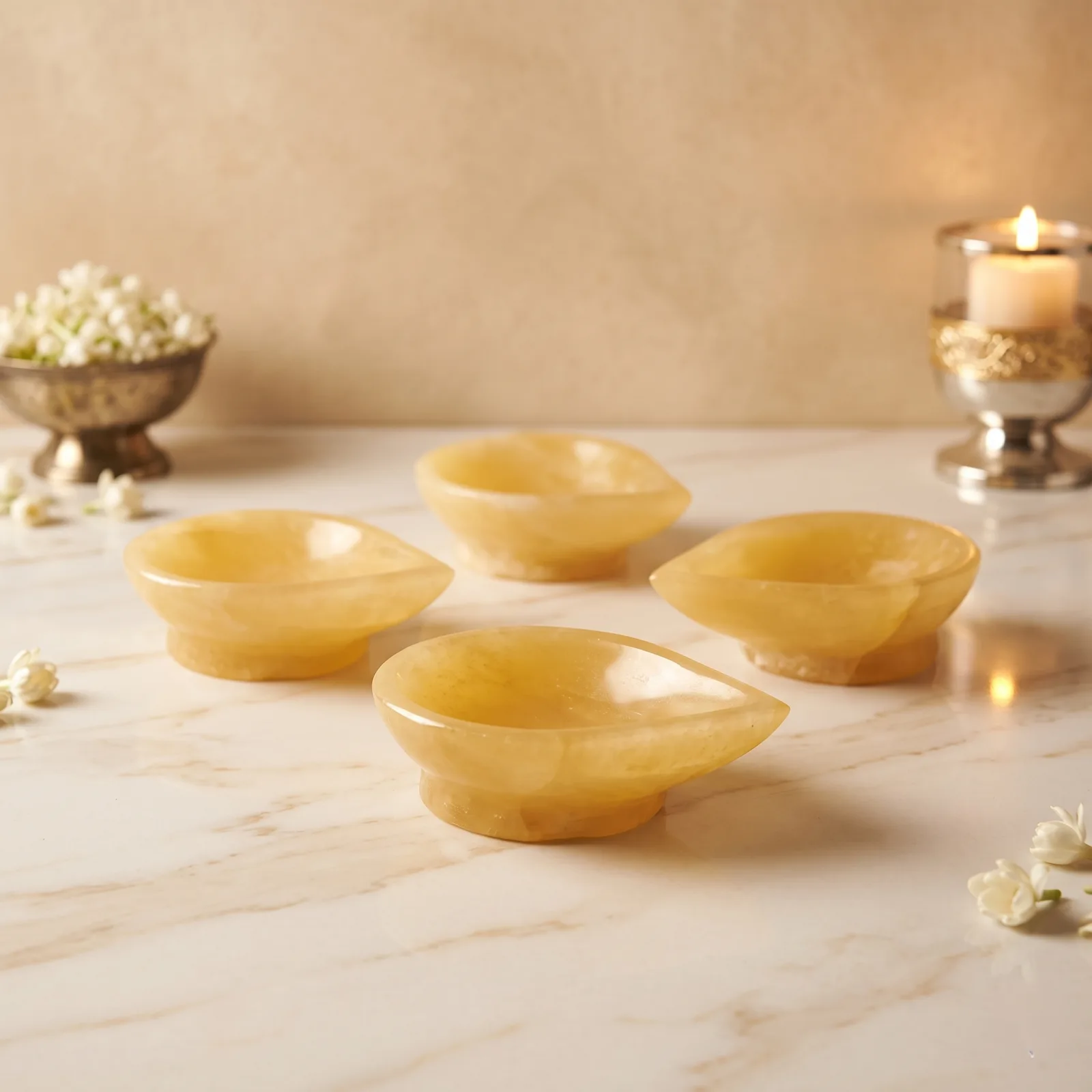 Yellow Aventurine Dark Crystal Deepak