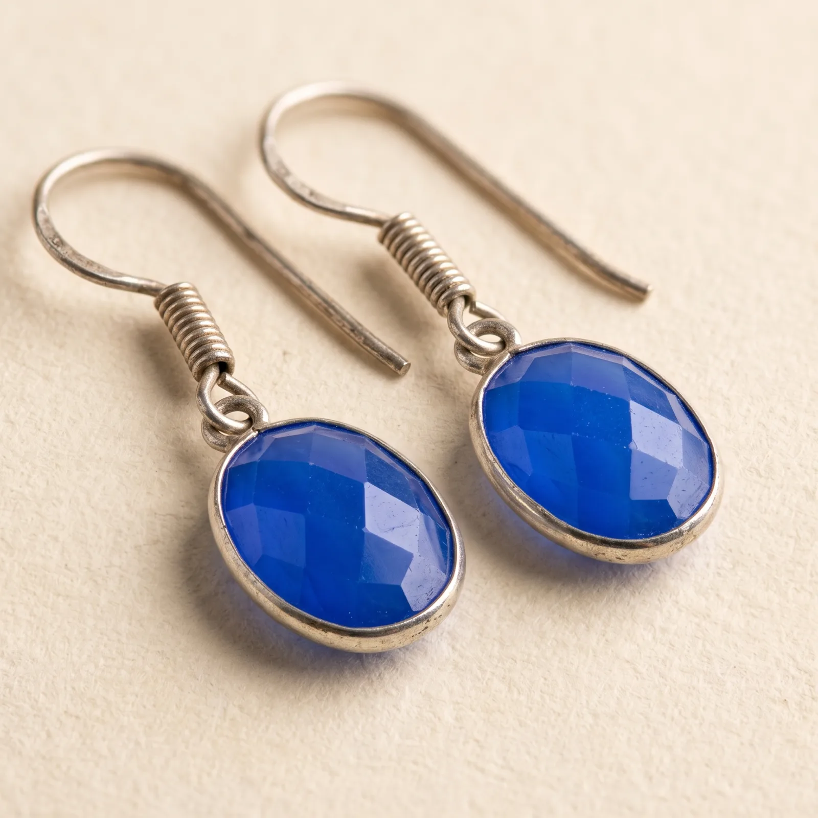 Blue stone Earrings