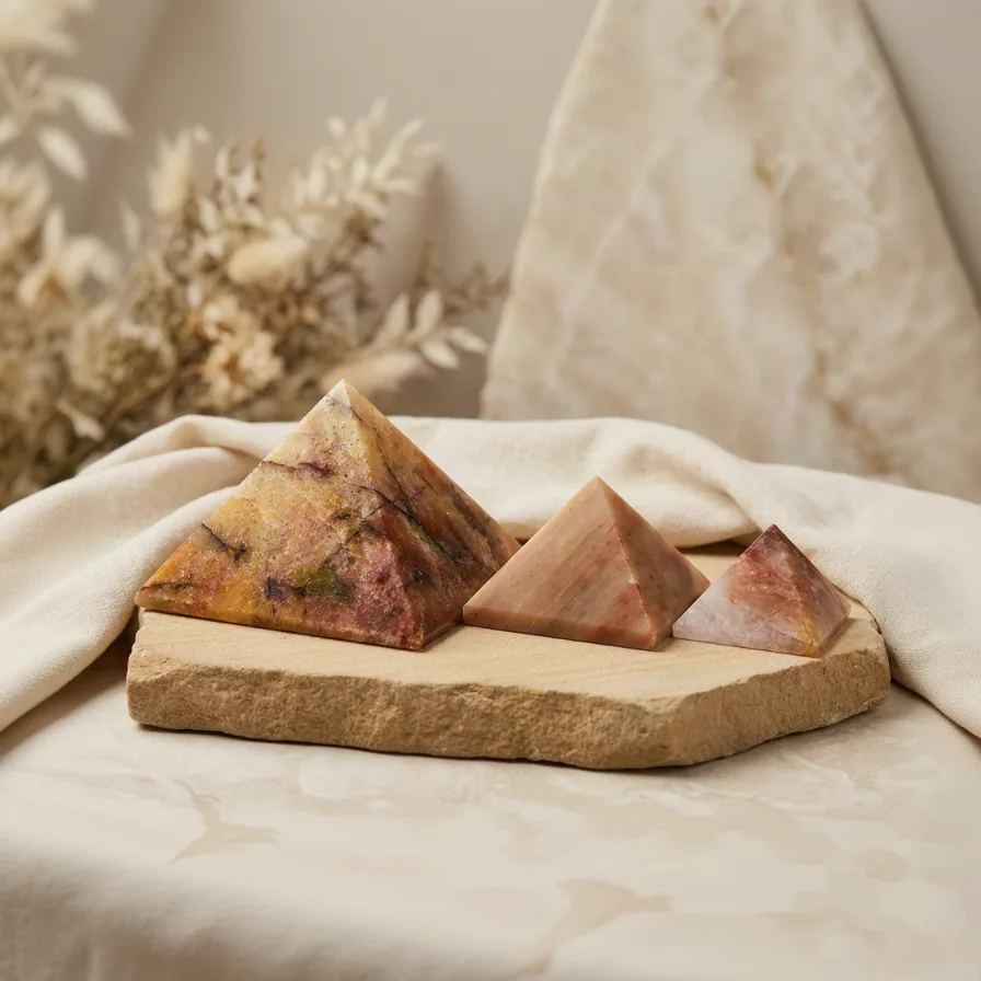 Red  Aventurine Pyramid - 2.5 cm