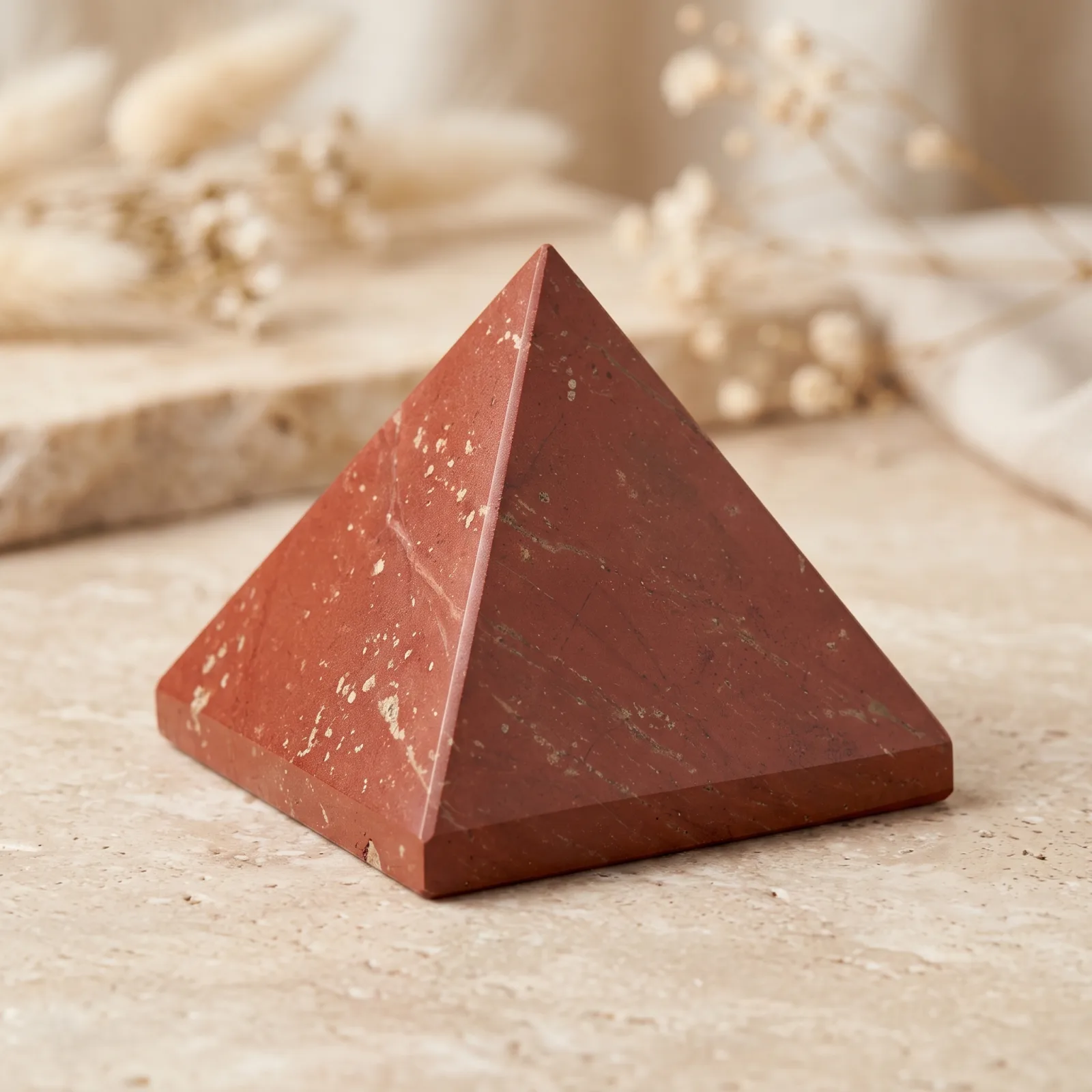 Red Jasper Pyramid - 5 – 6 cm