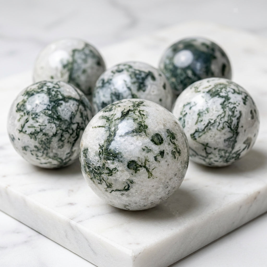 Tree Agate Ball