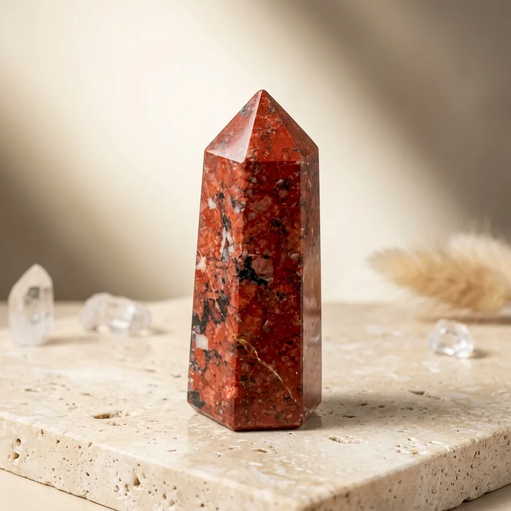 Red Jasper with BT Pencil