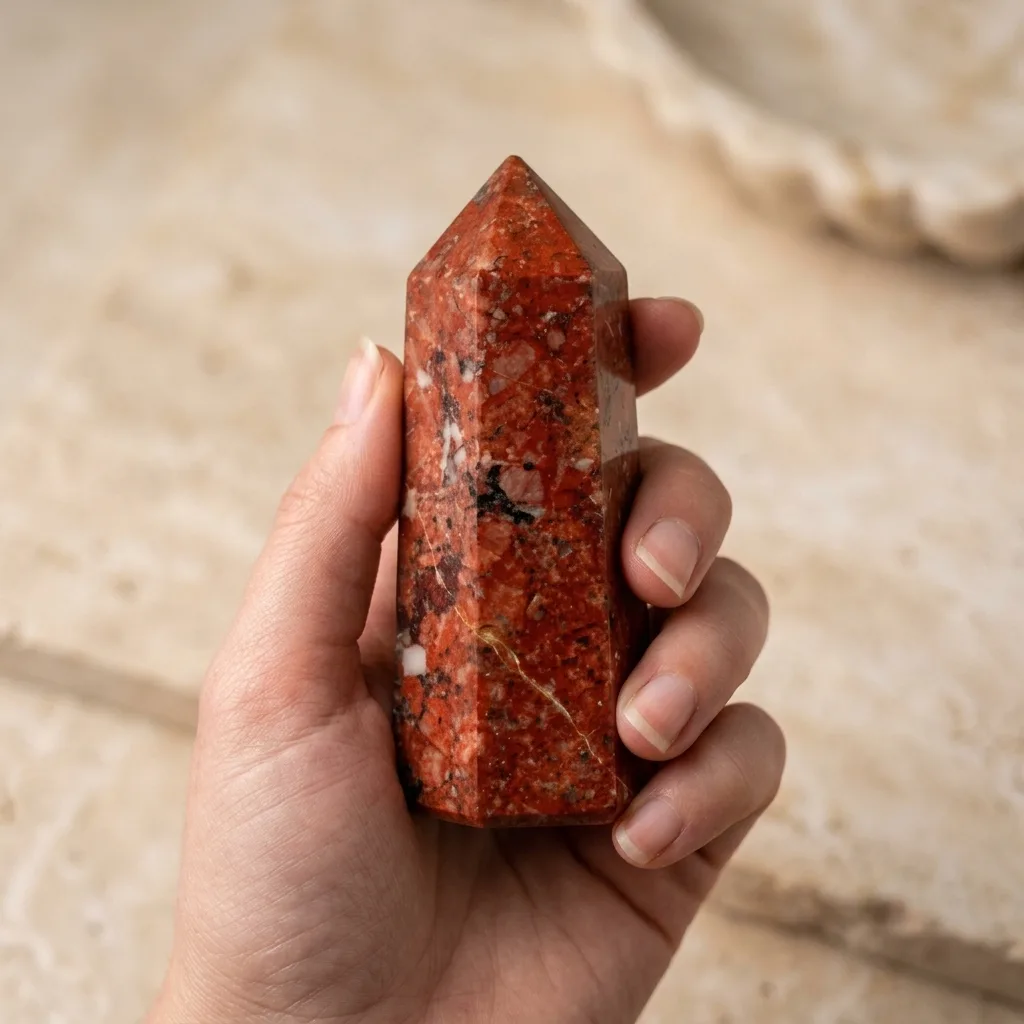 Red Jasper with BT Pencil
