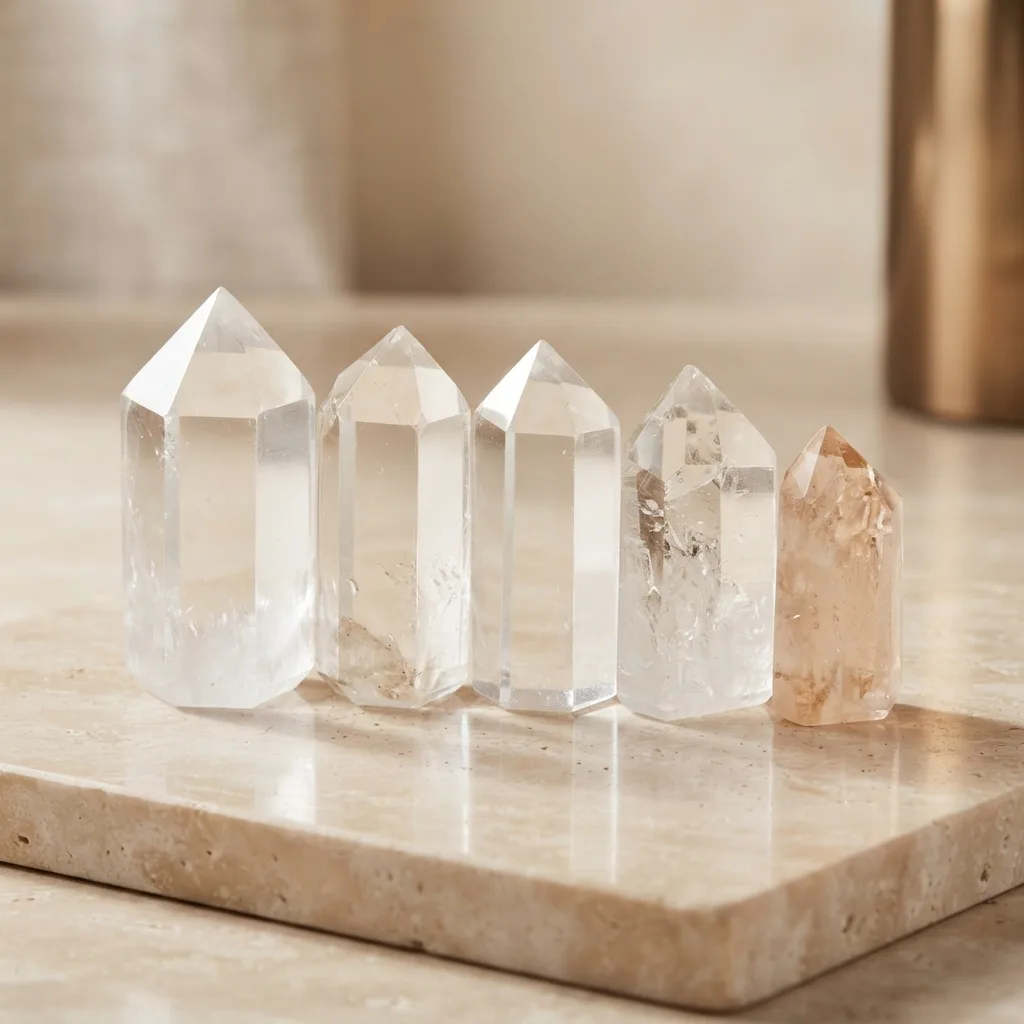 Clear Quartz Tower VD