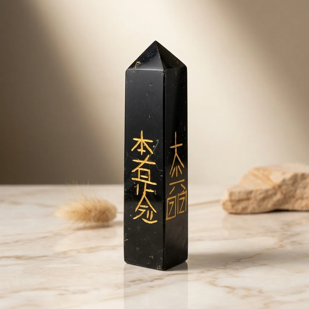 Black tourmaline  Tower Rekhi