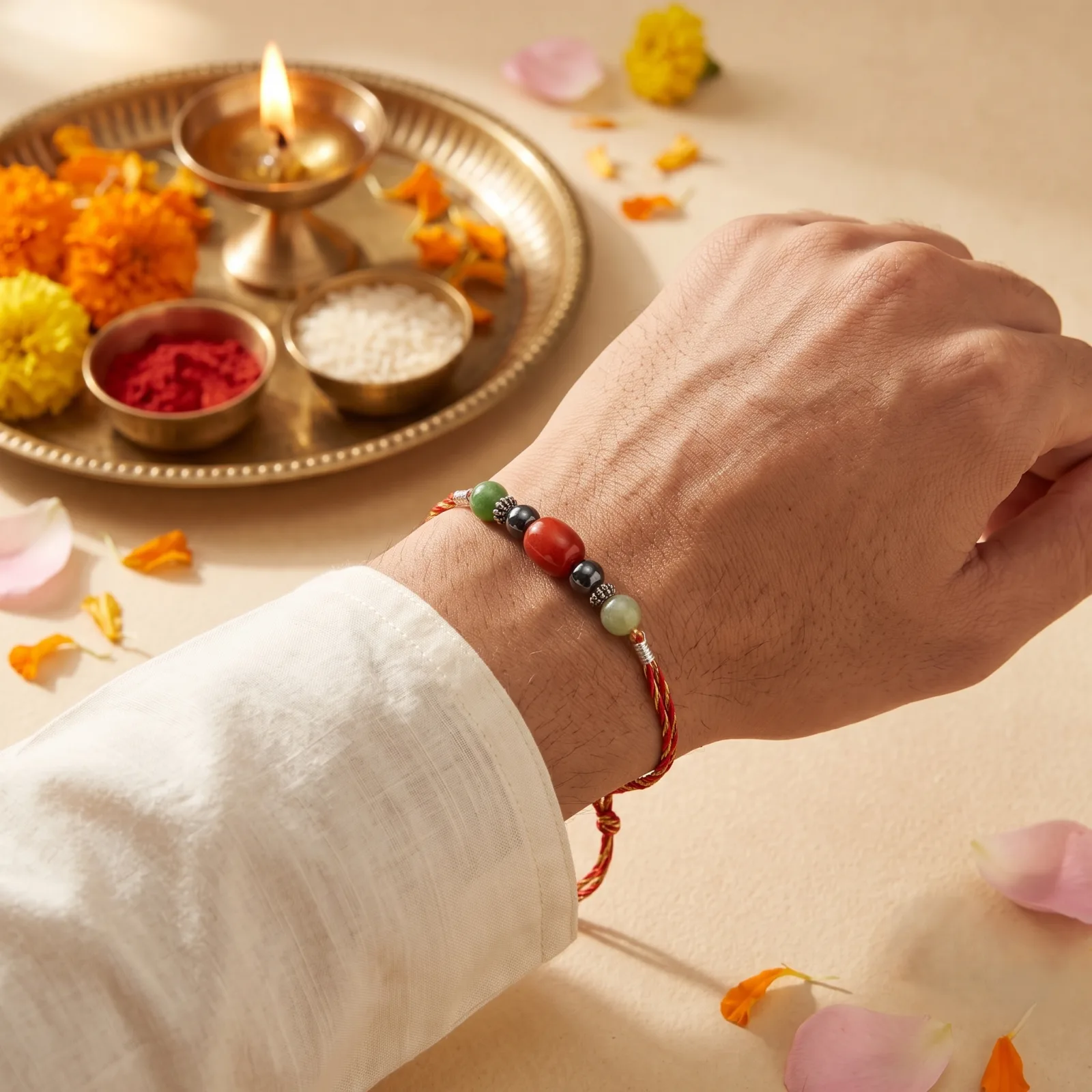 Stability, Happiness & Good Luck Rakhi